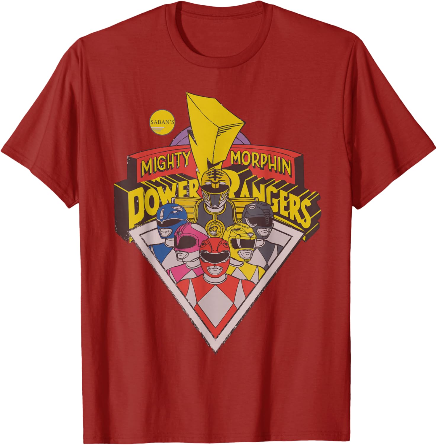 Power Rangers Team Logo T-Shirt for Fans of Adventure and Fun - 18