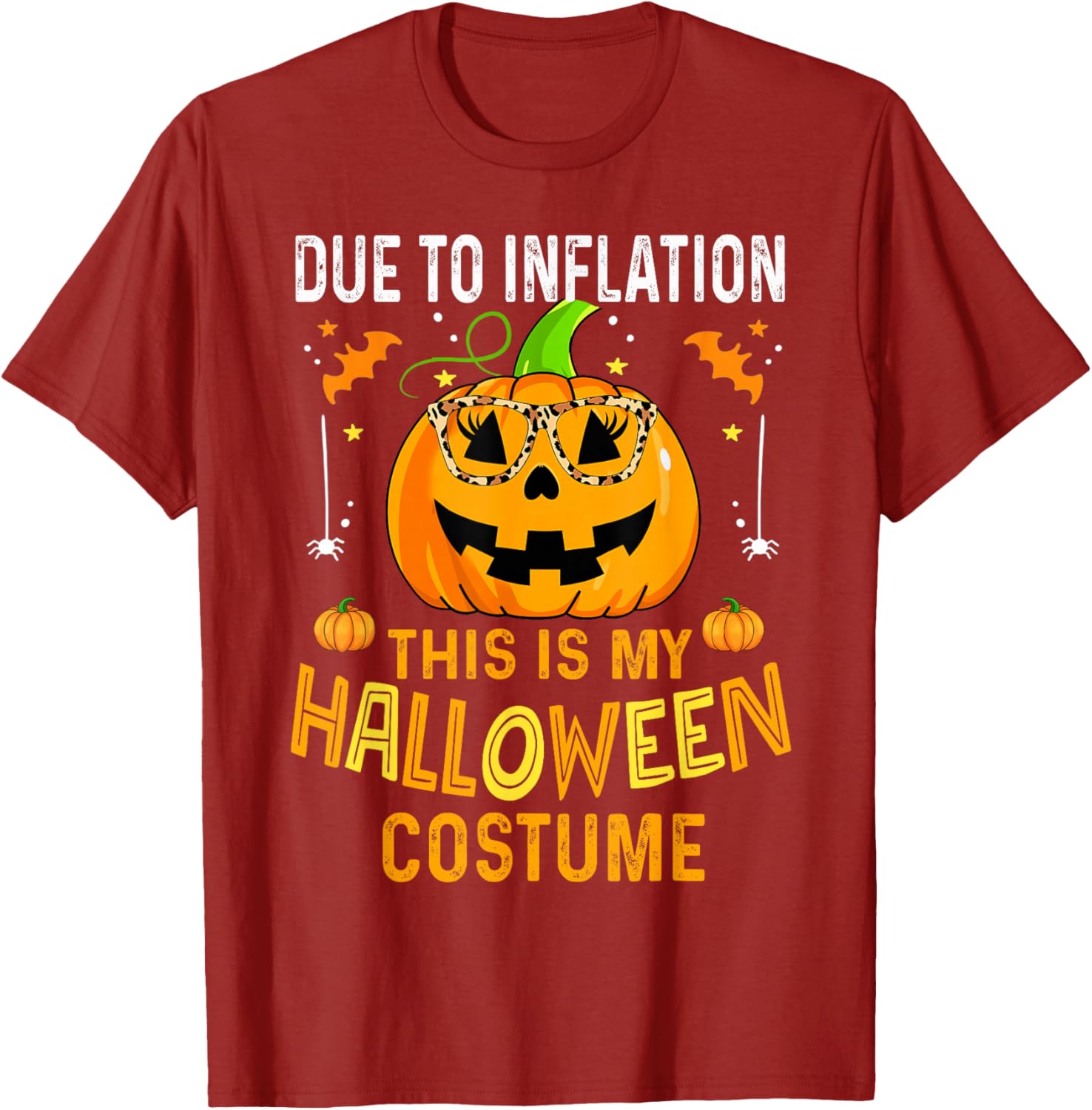 Funny Pumpkin Halloween T-Shirt for Men and Women - Spooky 2025 Costume - 5