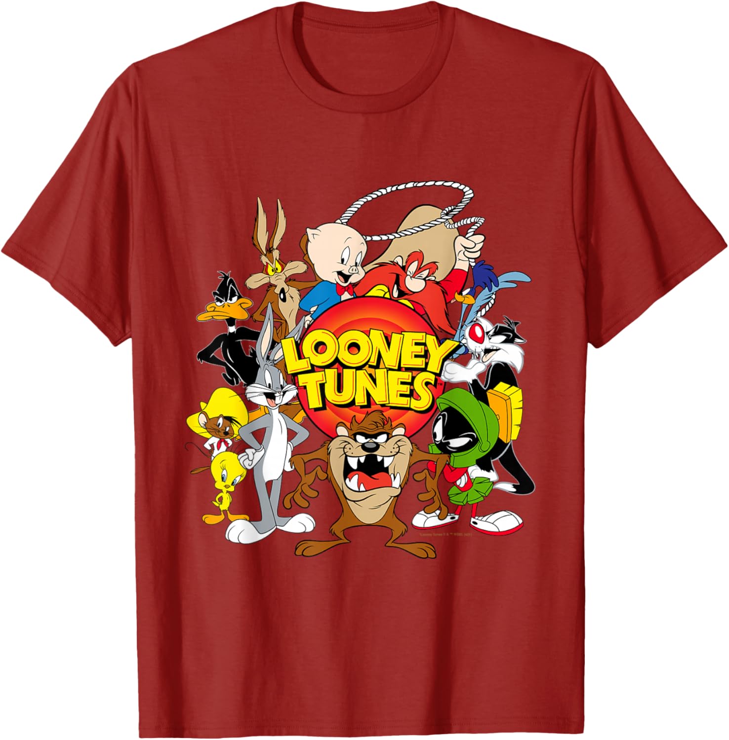 Looney Tunes Character Group T-Shirt for Fun Cartoon Lovers - 14