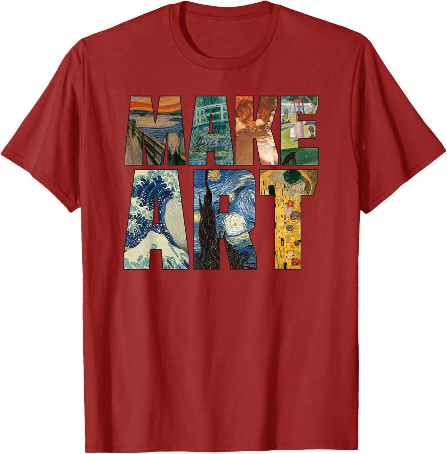 Funny Artist Humor T-Shirt Make Art Cool Graphic Tee for Creative Souls - 7