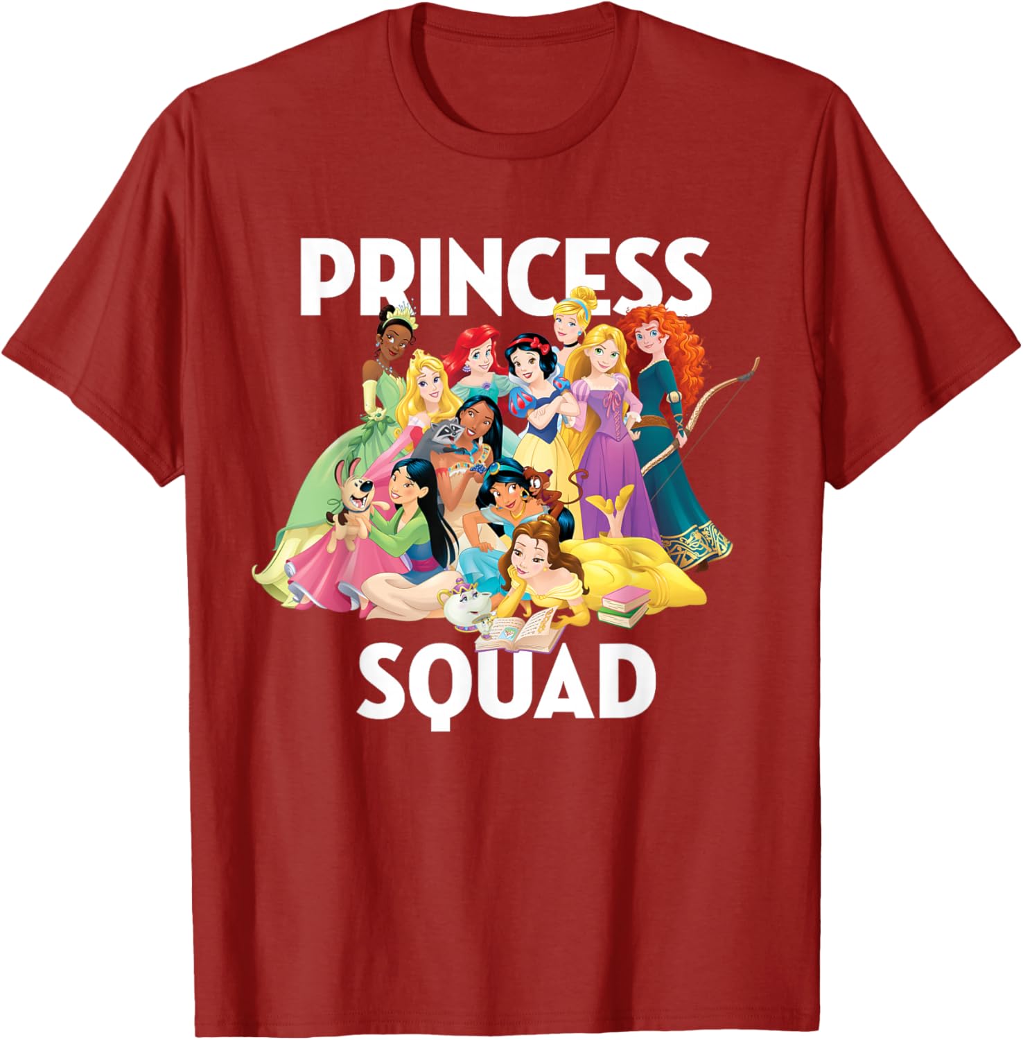 Disney Princess Squad T-Shirt for Kids Stylish Fun Apparel - 4
