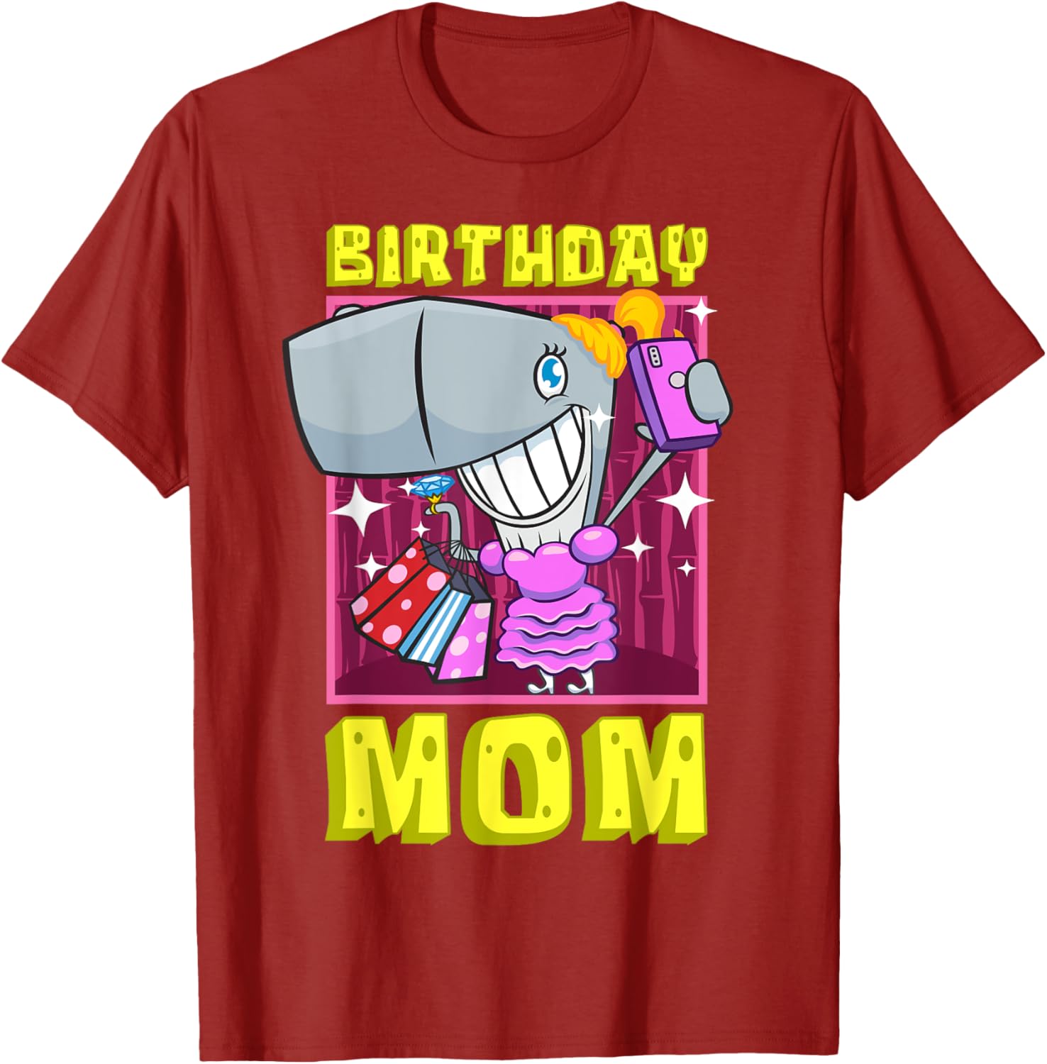 Mademark x SpongeBob SquarePants Pearl Krabs Birthday Mom T-Shirt - 10