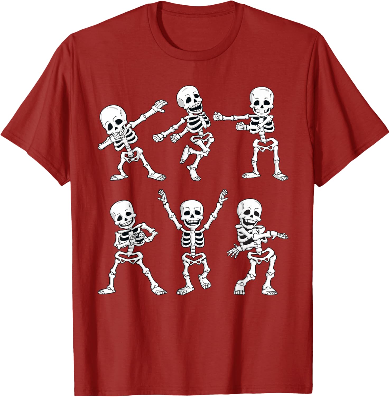 Dancing Skeletons Halloween T-Shirt for Boys and Girls Fun Dance Challenge - 29
