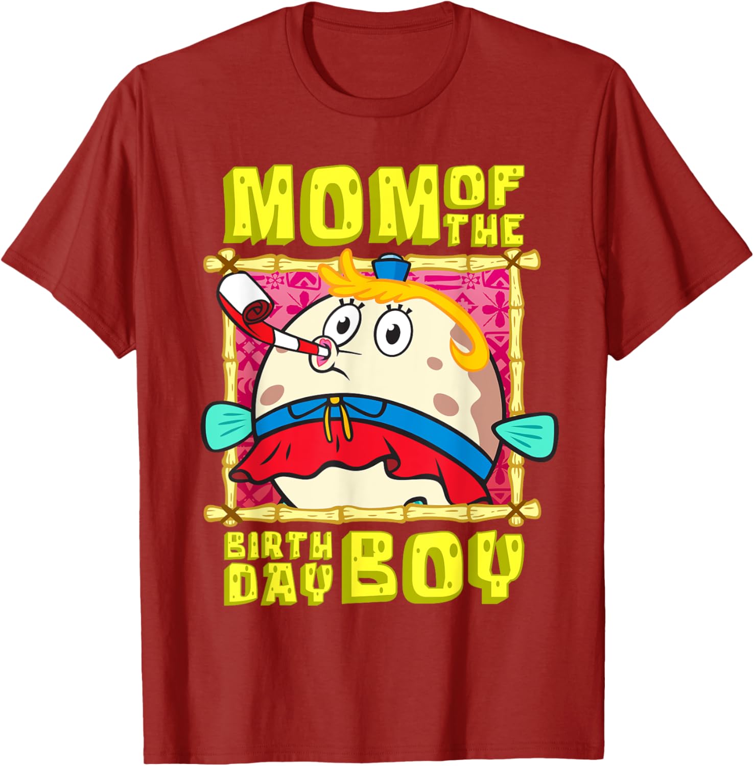 Mademark x SpongeBob SquarePants Mrs Puff Birthday Mom T-Shirt Gift - 15