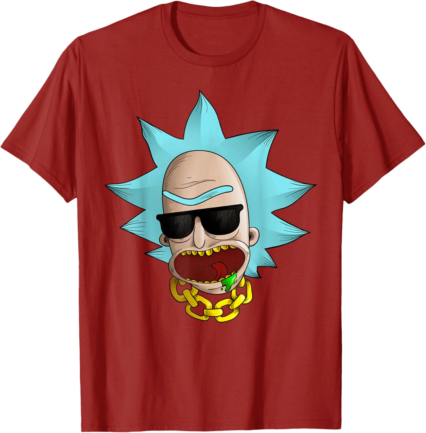 Mademark x Rick and Morty Cool Chained Reaction T-Shirt for Fans - 1