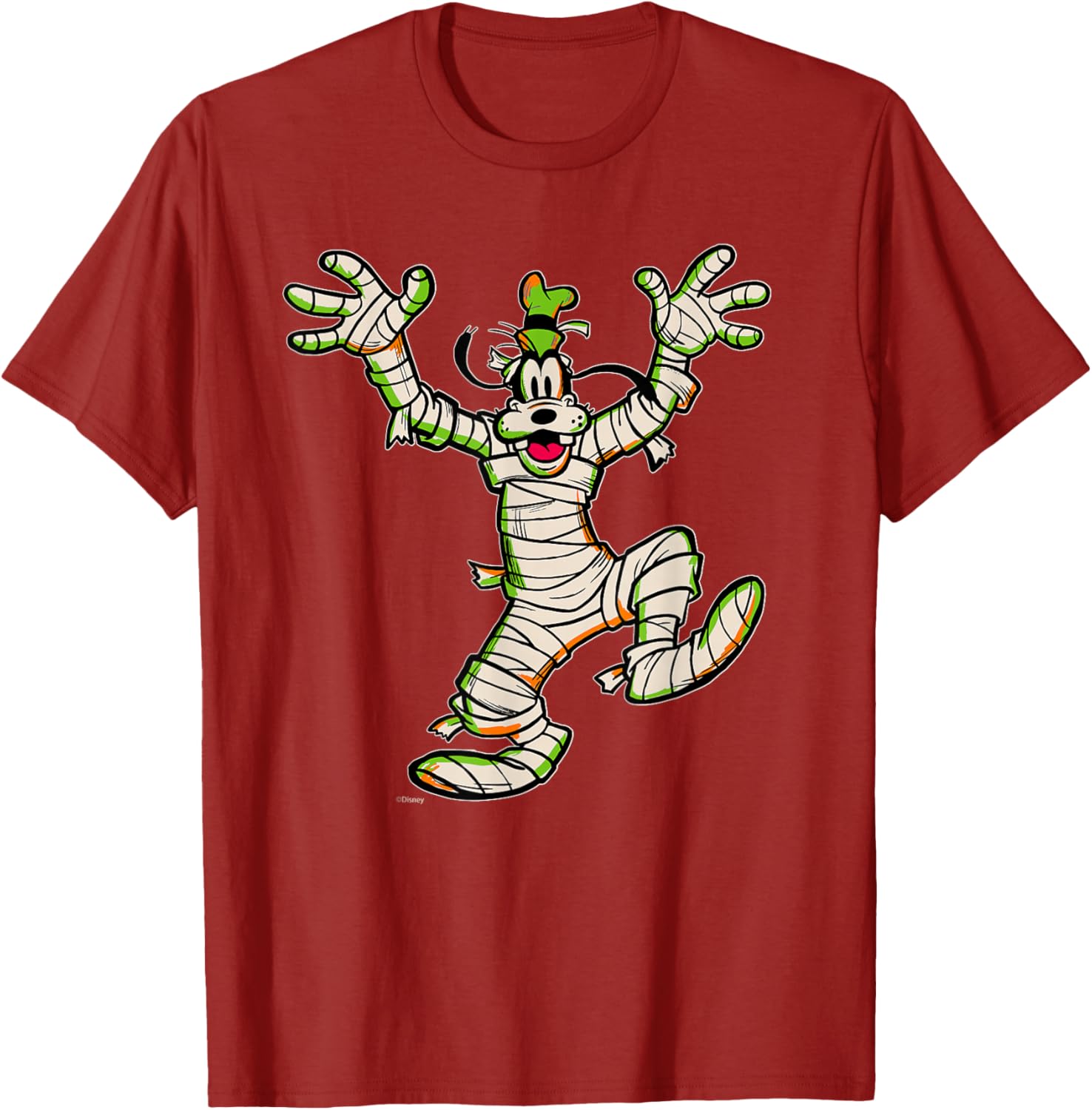 Disney 100 Goofy Mummy Halloween T-Shirt for Fun Costume Celebrations - 7