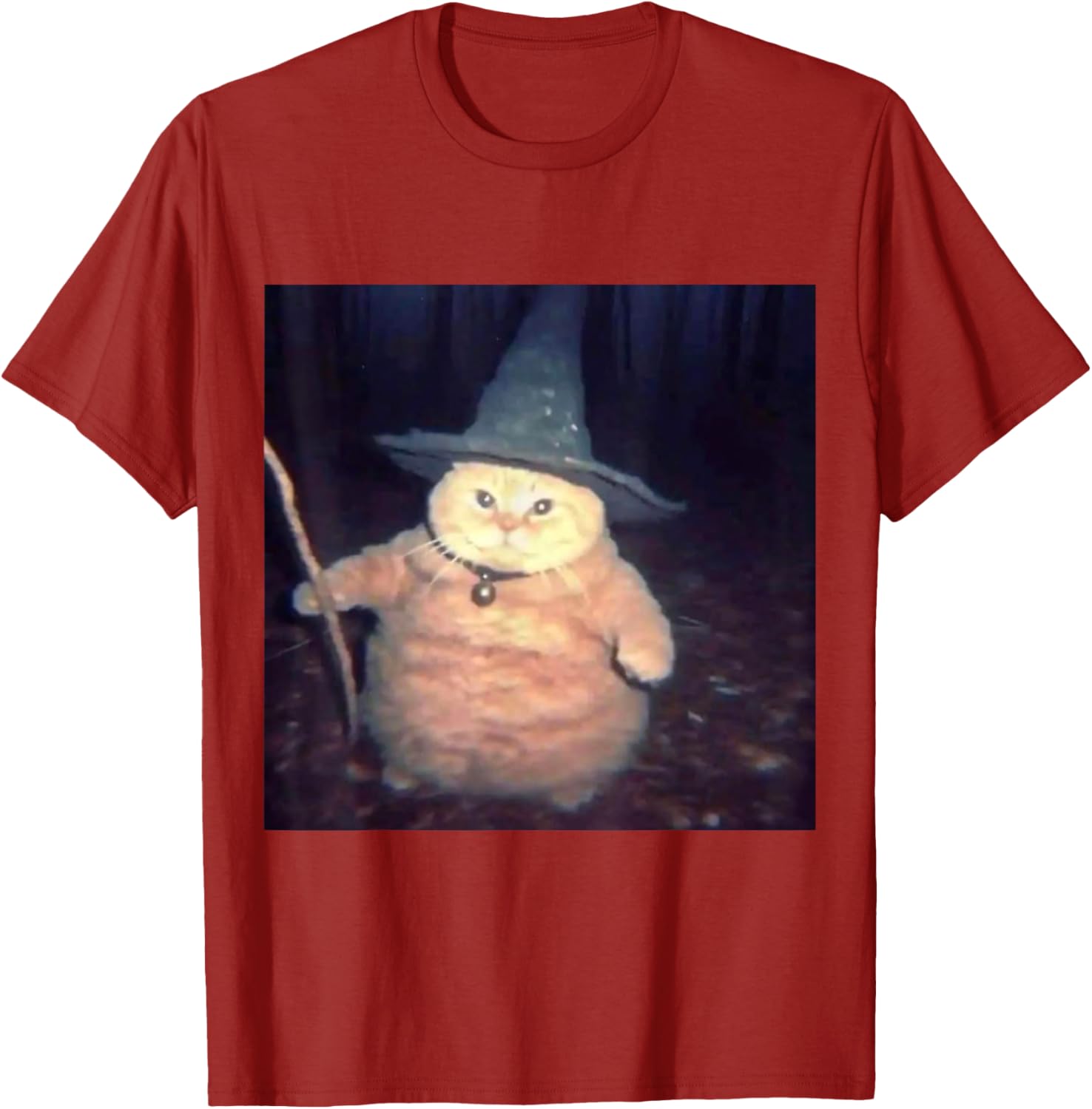 Funny Wizard Cat Halloween T-Shirt for Cat Lovers and Meme Fans - 28