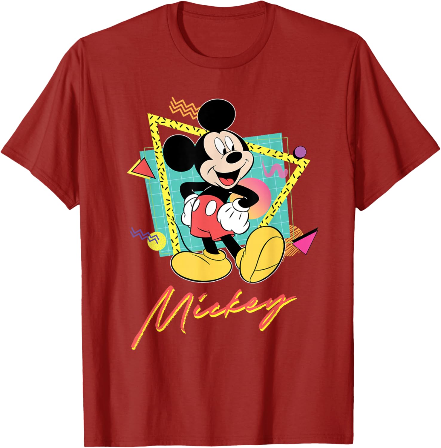 Disney Mickey Mouse Retro 90s Couples Matching Valentine's T-Shirt - 20
