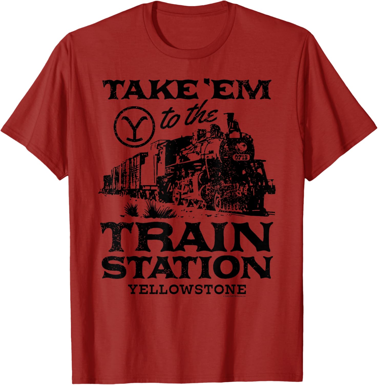 Yellowstone Take Em To The Train Station T-Shirt for Fans and Collectors - 6