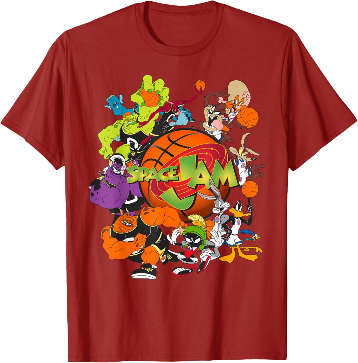 Space Jam Monstars and Tune Squad T-Shirt for Fans and Players - 6