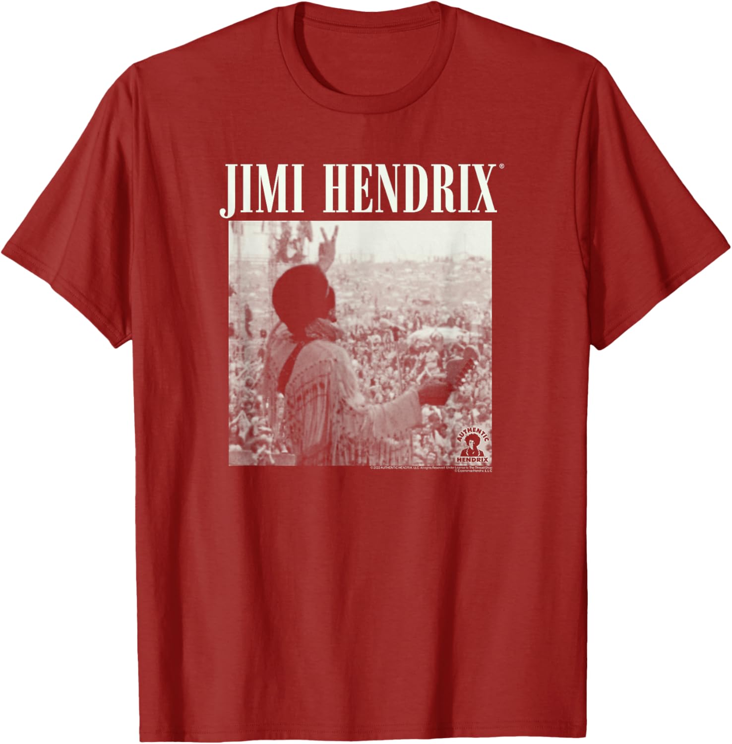 Jimi Hendrix Woodstock Live T-Shirt for Music Lovers and Nostalgic Fans - 3