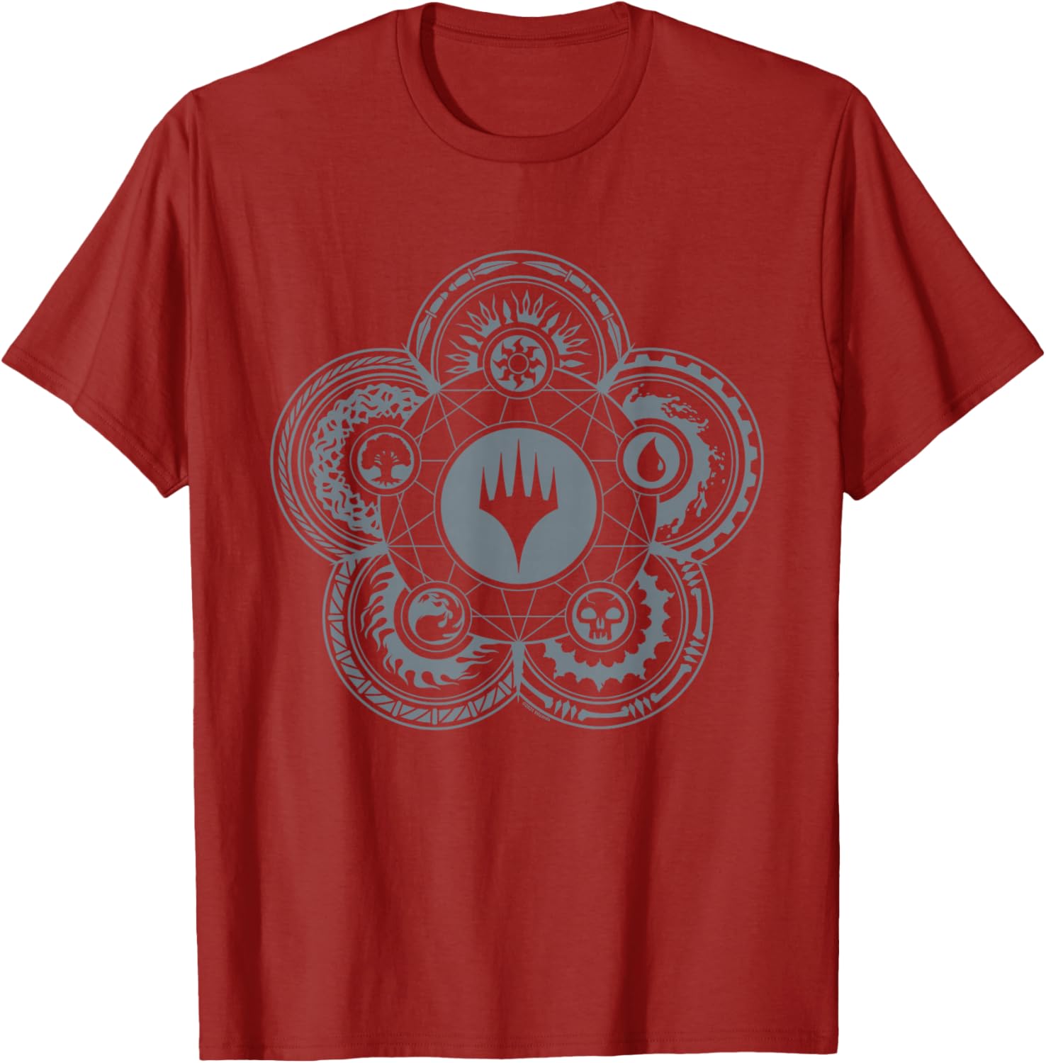 Magic The Gathering Icon Hieroglyph T-Shirt for Fans and Collectors - 5