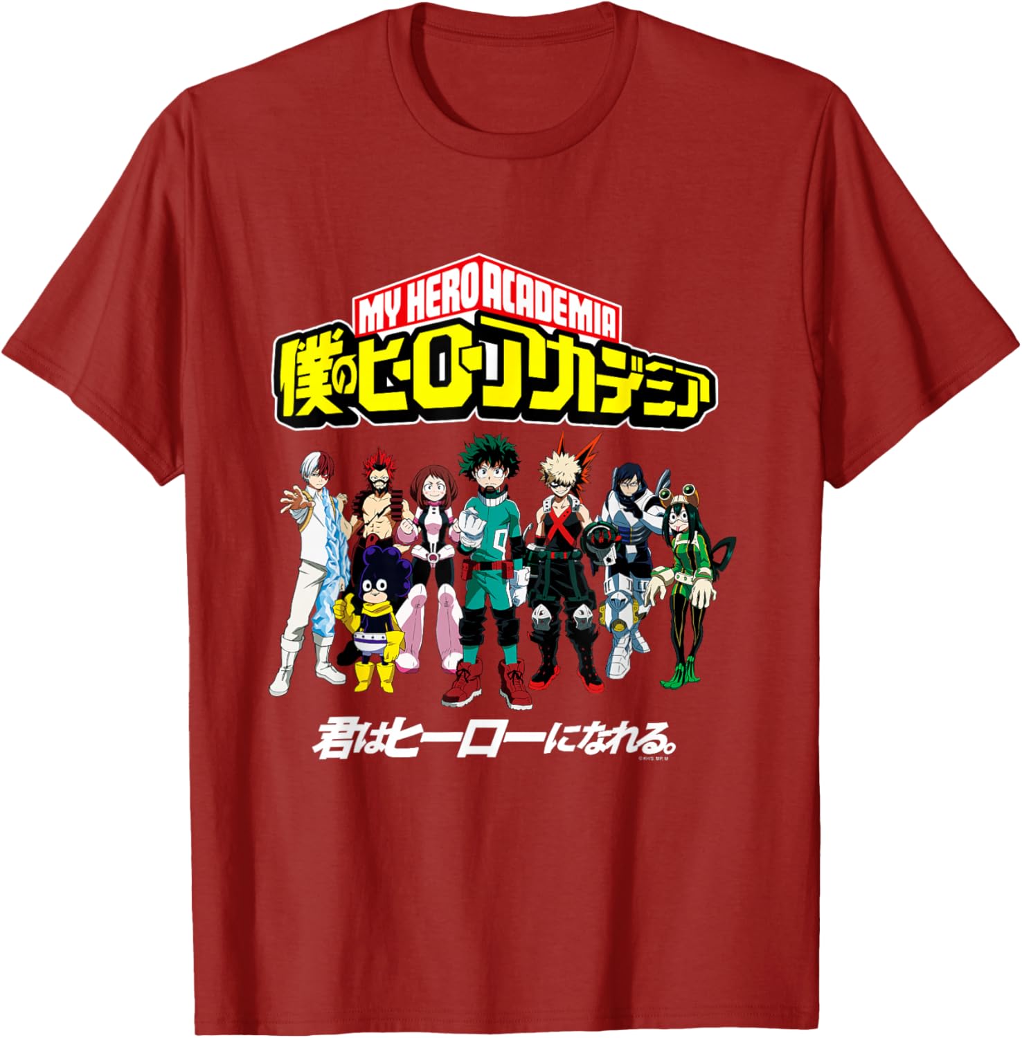 My Hero Academia Class 1A T-Shirt Featuring Heroic Group Shot Design - 4