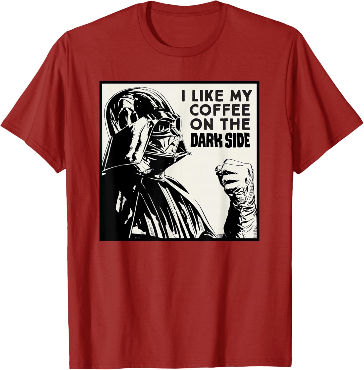 Star Wars Darth Vader Dark Side Coffee Lover T-Shirt for Fans - 13