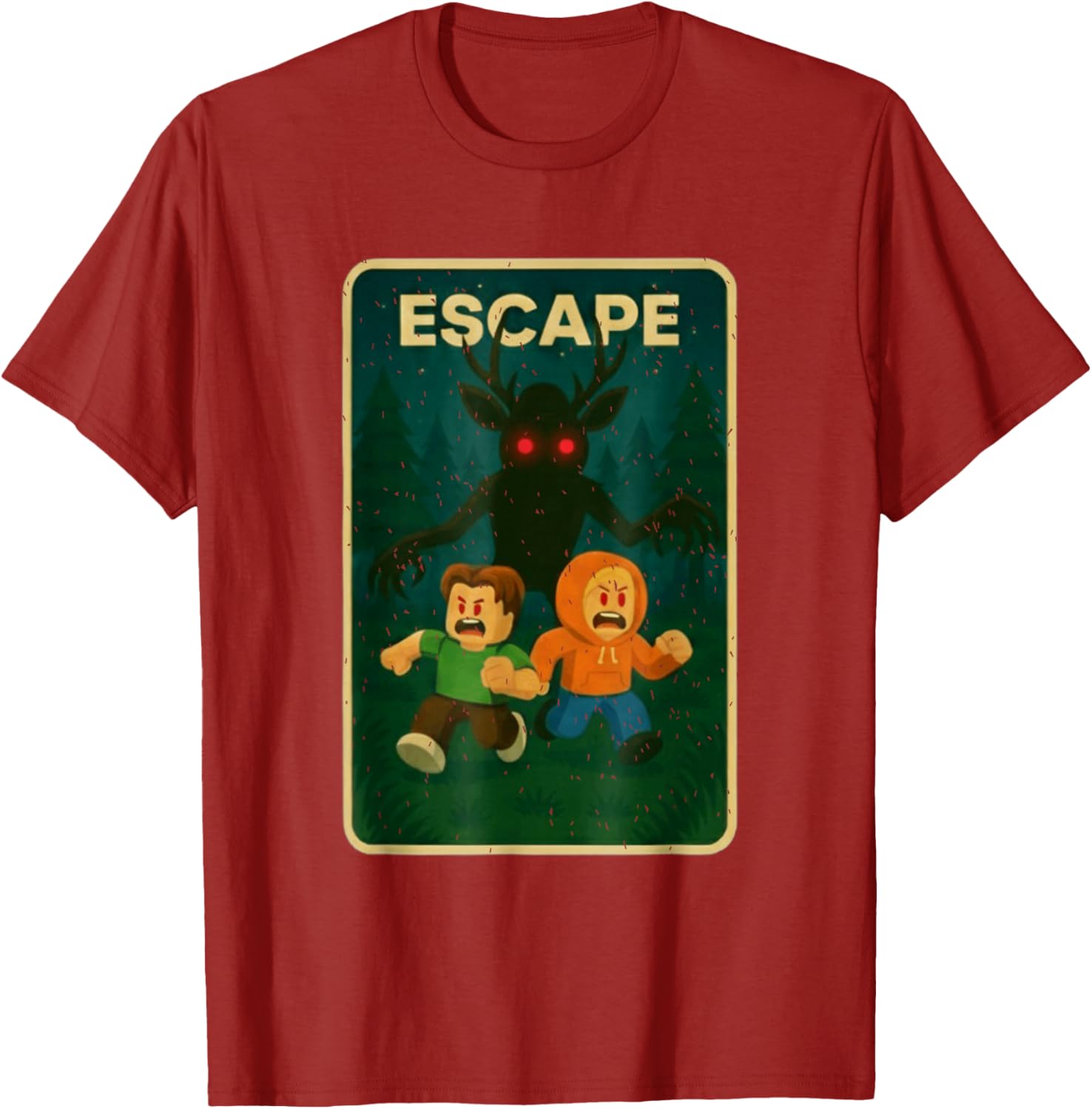 Fun Halloween Gamer Deer T-Shirt for Kids - Perfect for 99 Nights of Play! - 15