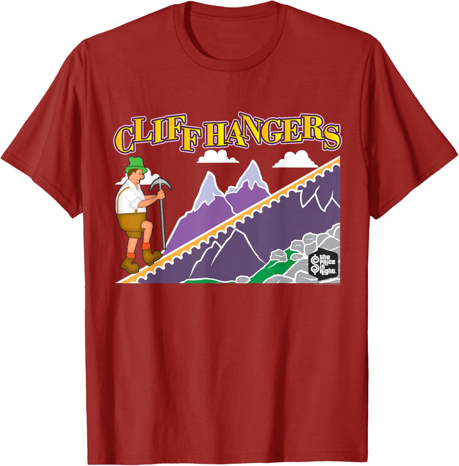Cliff Hangers T-Shirt Inspired by The Price is Right Fun Apparel - 6