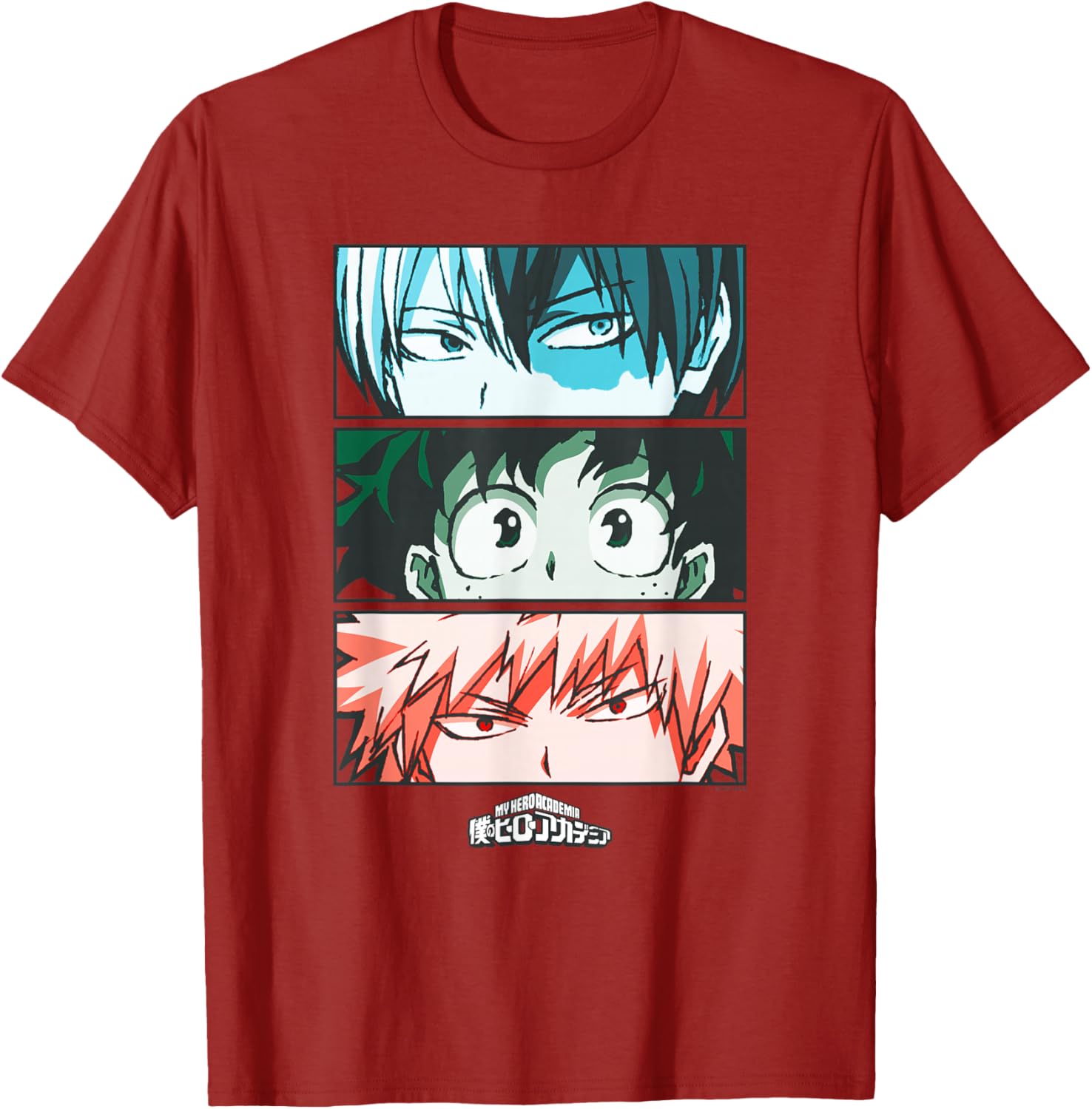 My Hero Academia Todoroki and Deku Anime T-Shirt for Fans - 4