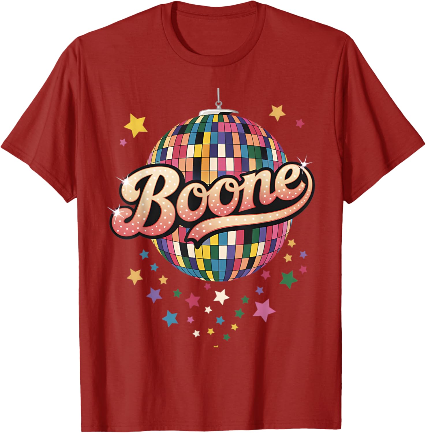Personalized Girl Retro Boone Heart T-Shirt for Stylish Kids Outfit - 10