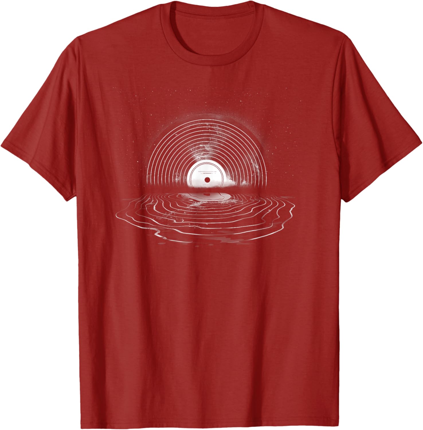 Vinyl Moon T-Shirt for Music Lovers - Perfect for Record Collectors - 19