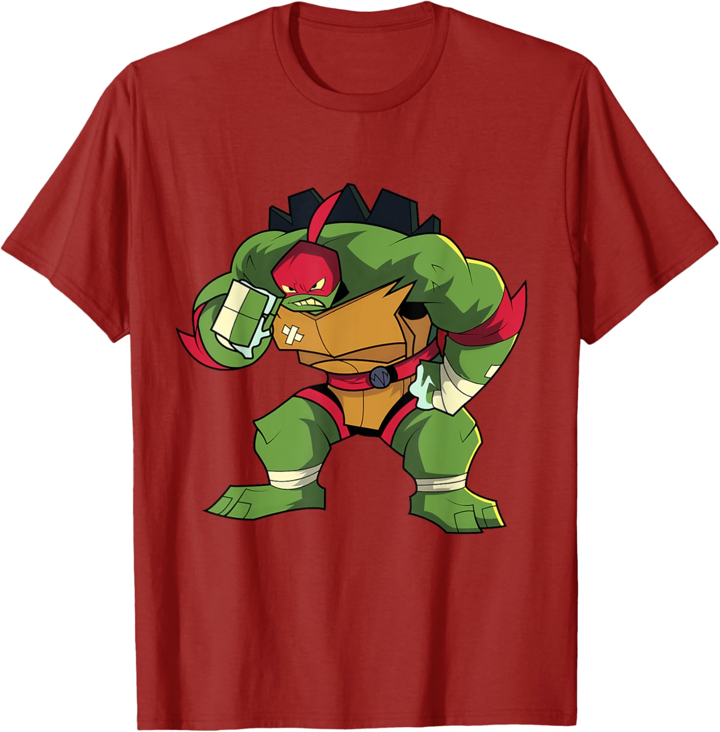 Mademark Teenage Mutant Ninja Turtles Raphael Wrestler T-Shirt for Fans - 6