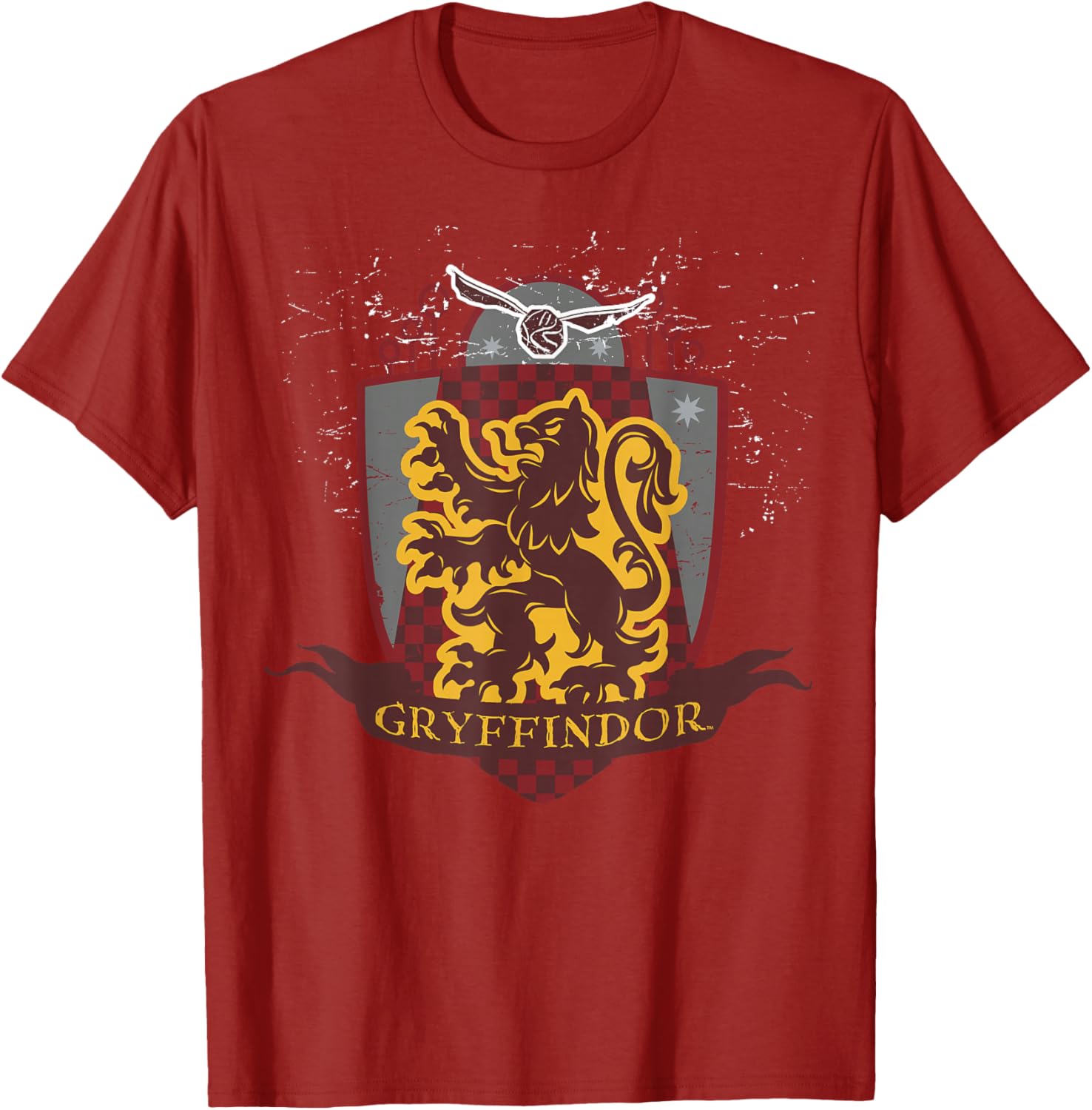 Gryffindor Quidditch Shield T-Shirt for Harry Potter Fans - 4