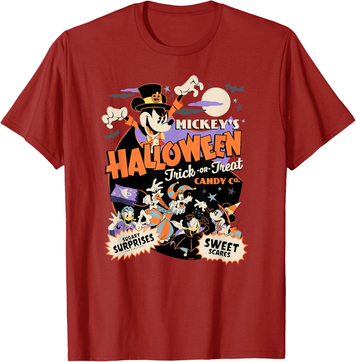 Disney Mickey Halloween Trick or Treat Candy Co T-Shirt for Kids - 6