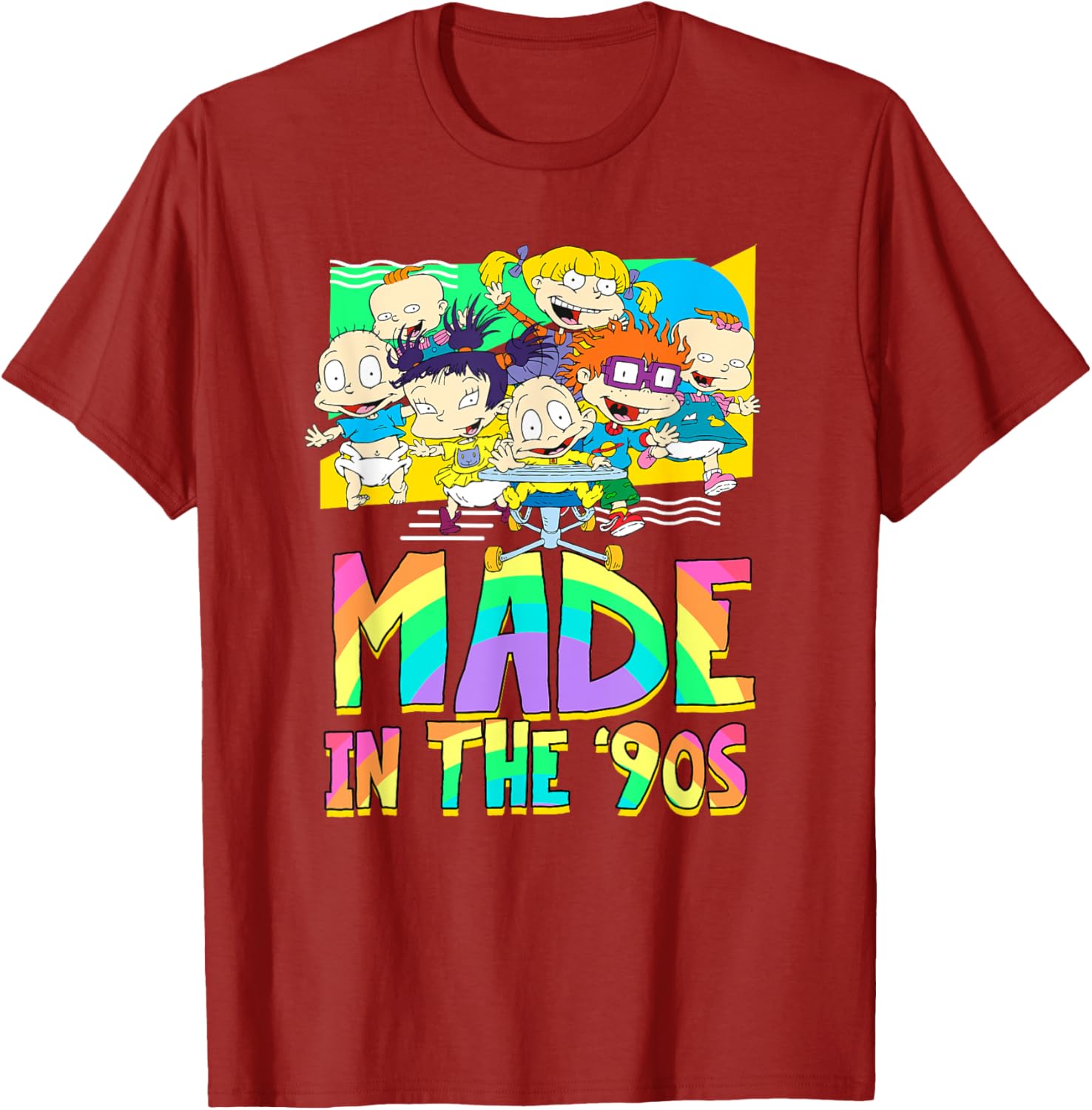 Mademark x Rugrats Rainbow Gradient T-Shirt Inspired by 90s Nostalgia - 7