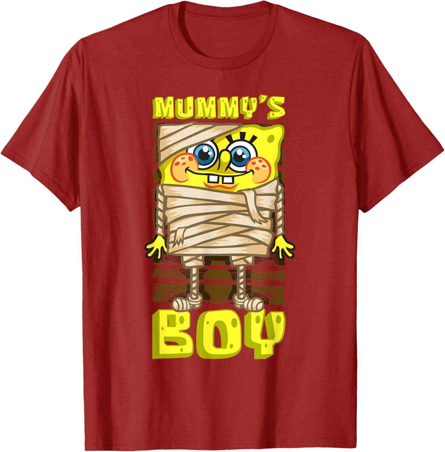 Mademark SpongeBob Mummy’s Boy Halloween T-Shirt for Mom and Son - 13
