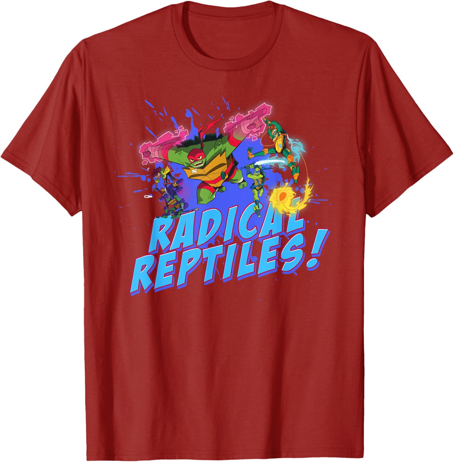 Mademark TMNT Brothers Radical Reptiles Rise T-Shirt for Fans - 15