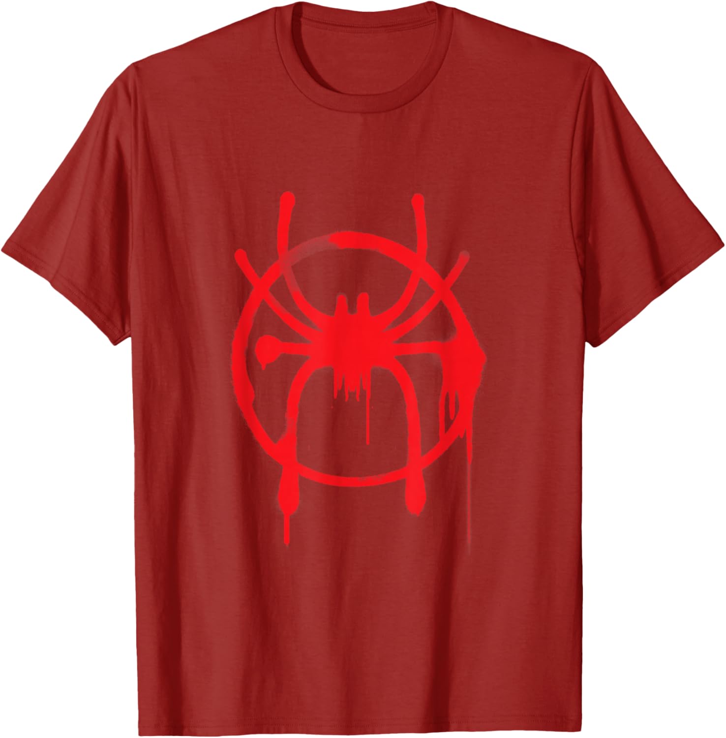 Marvel Spider-Man Into the Spider-Verse Red Icon T-Shirt for Fans - 11