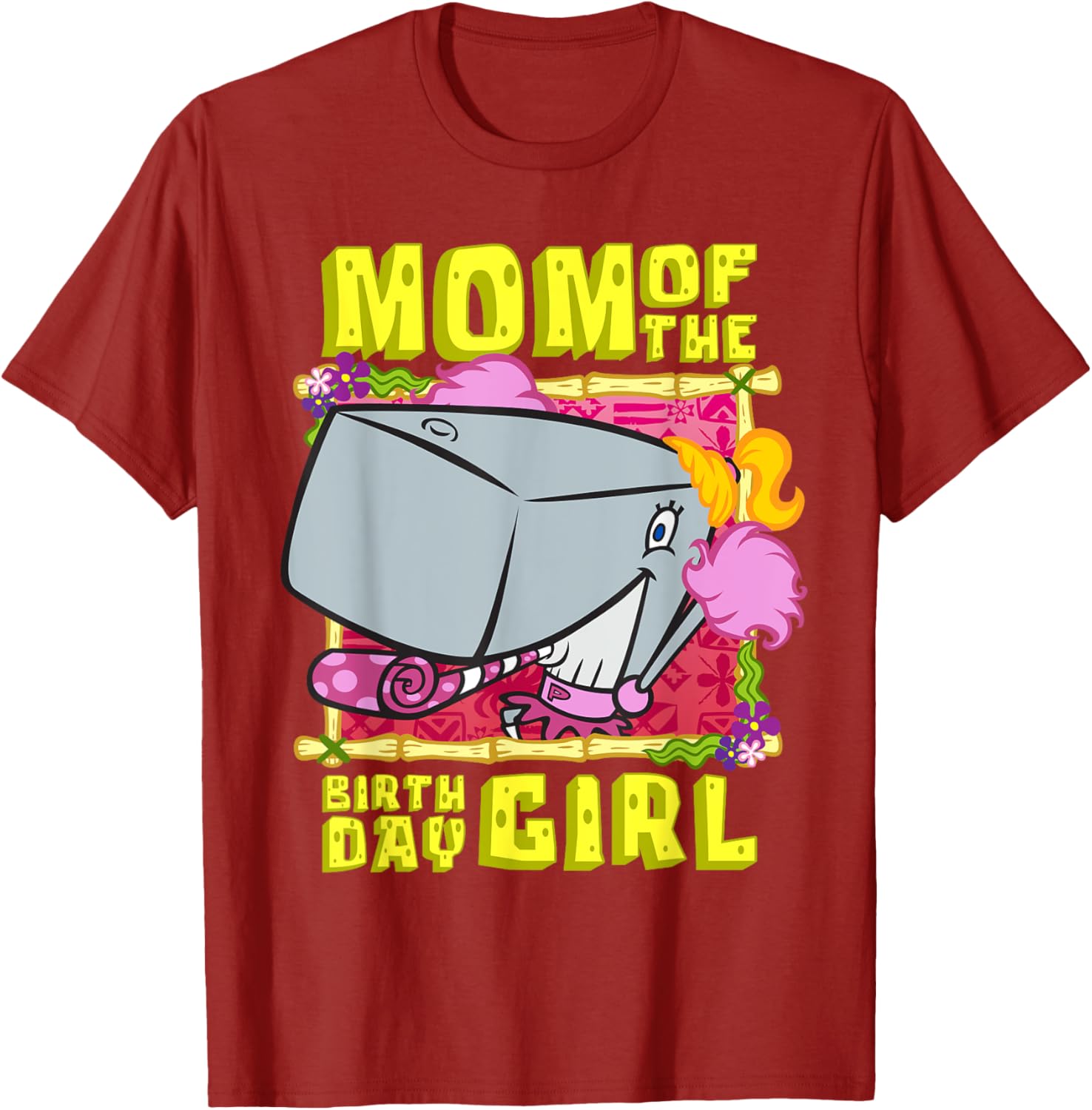 SpongeBob Pearl Krabs Mom T-Shirt Perfect Gift for Birthday Girls - 10