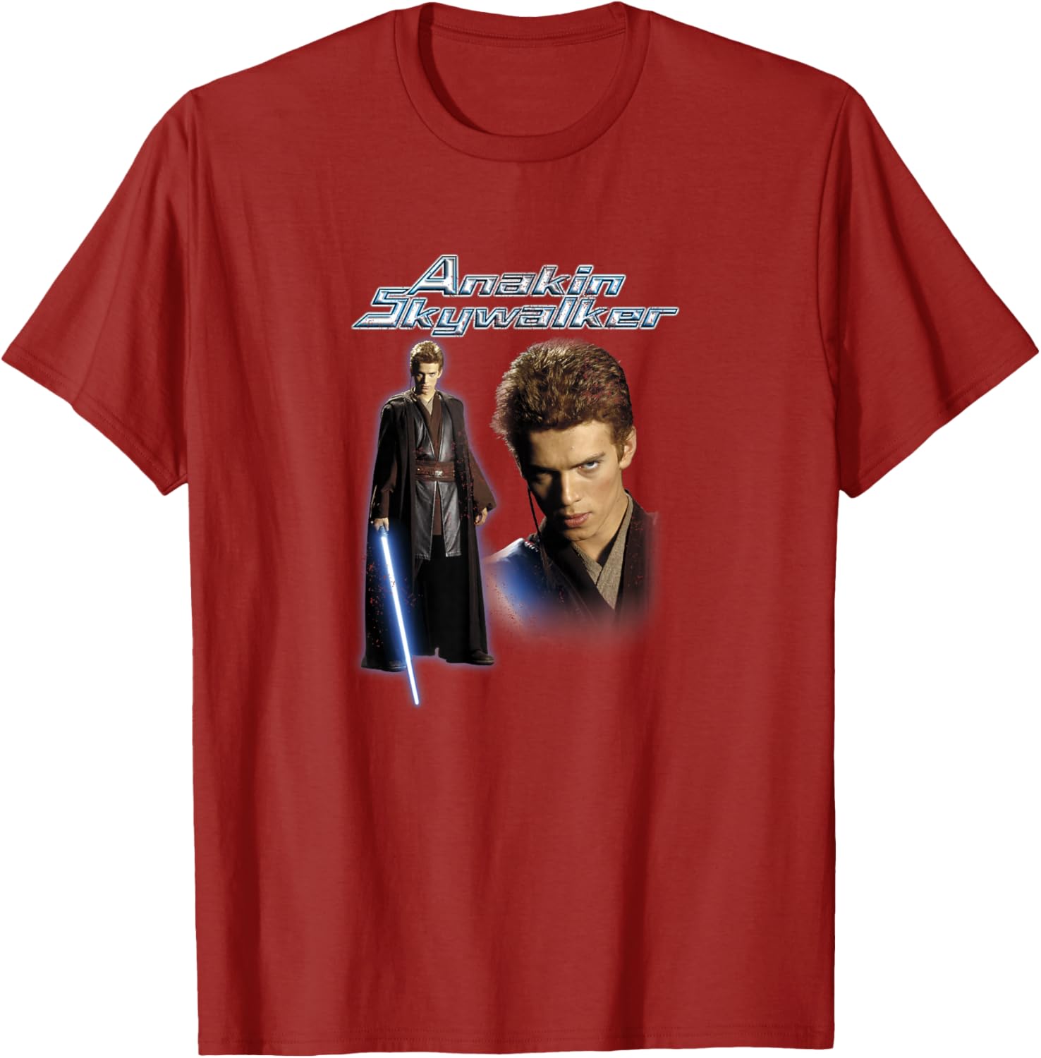 Star Wars Anakin Skywalker Portrait T-Shirt for Fans and Collectors - 15