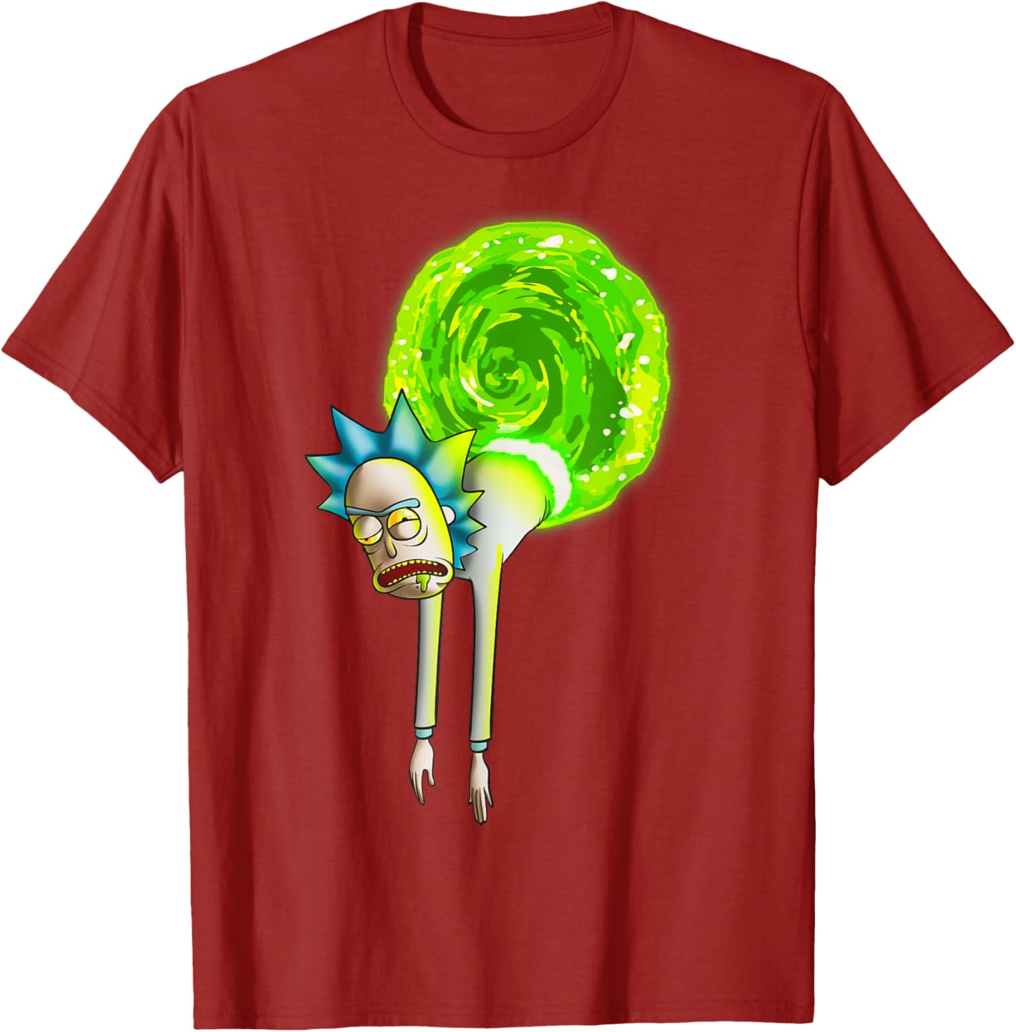 Crestfallen Rick T-Shirt by Mademark x Rick and Morty - Unique Graphic Tee - 10