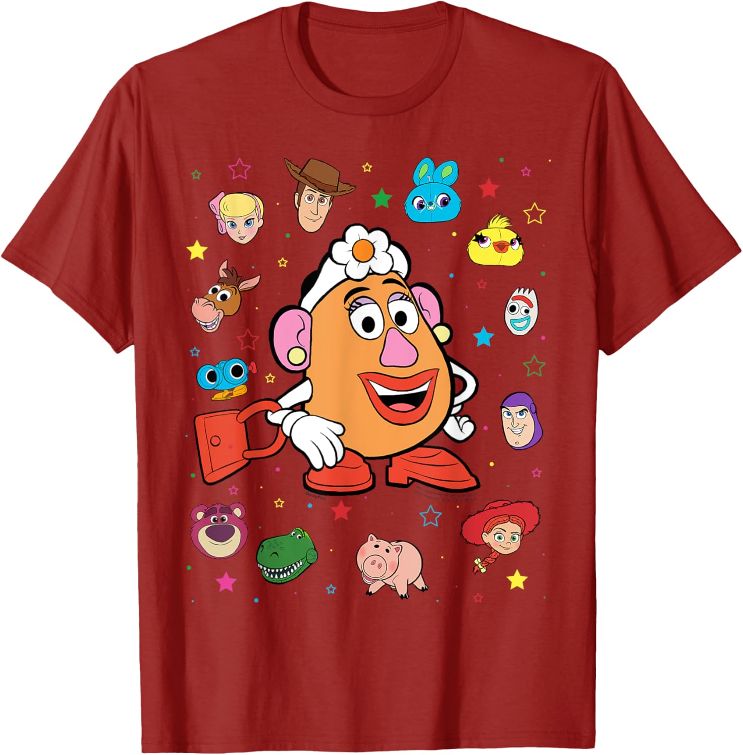 Fun Toy Story Mrs. Potato Head Costume T-Shirt for Kids and Adults - 24