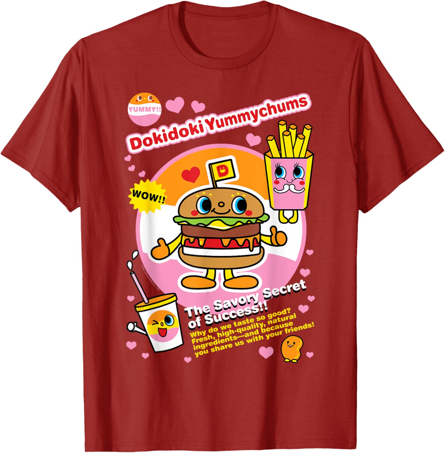 Sanrio Dokidoki Yummycums Lunch Special Tee for Fun Fashion Lovers - 14