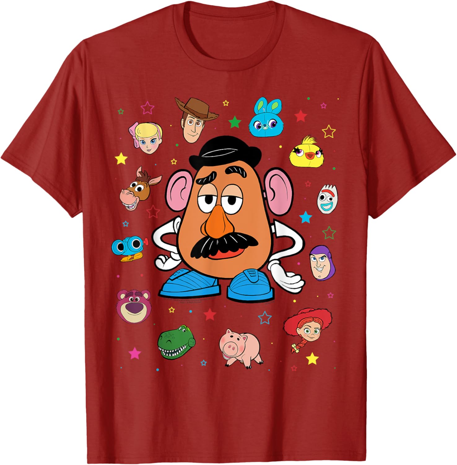 Disney Pixar Toy Story Mr. Potato Head Costume T-Shirt for Fun Dress Up - 27
