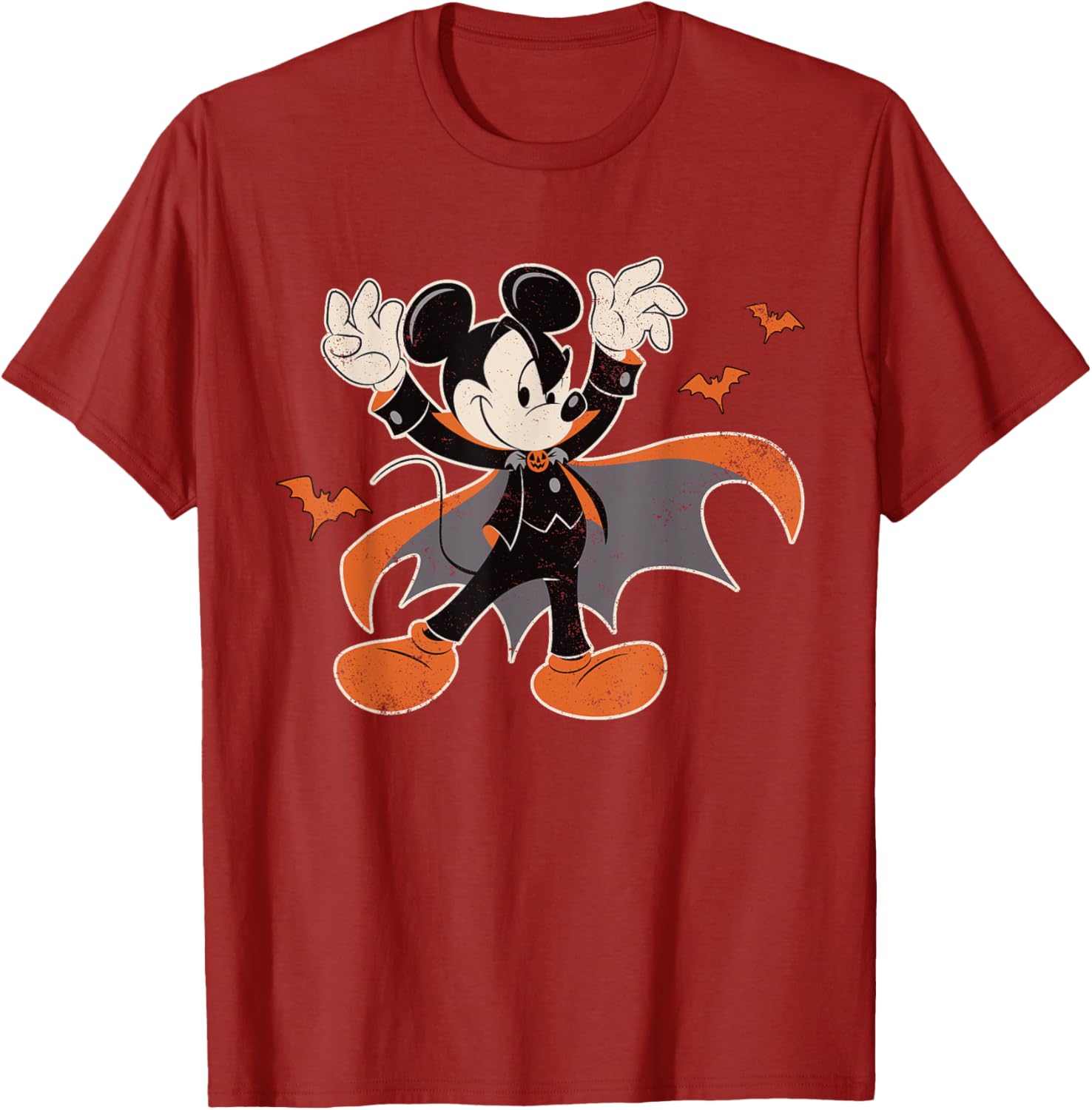 Disney Mickey Mouse Spooky Dracula Costume Halloween T-Shirt for Kids - 15