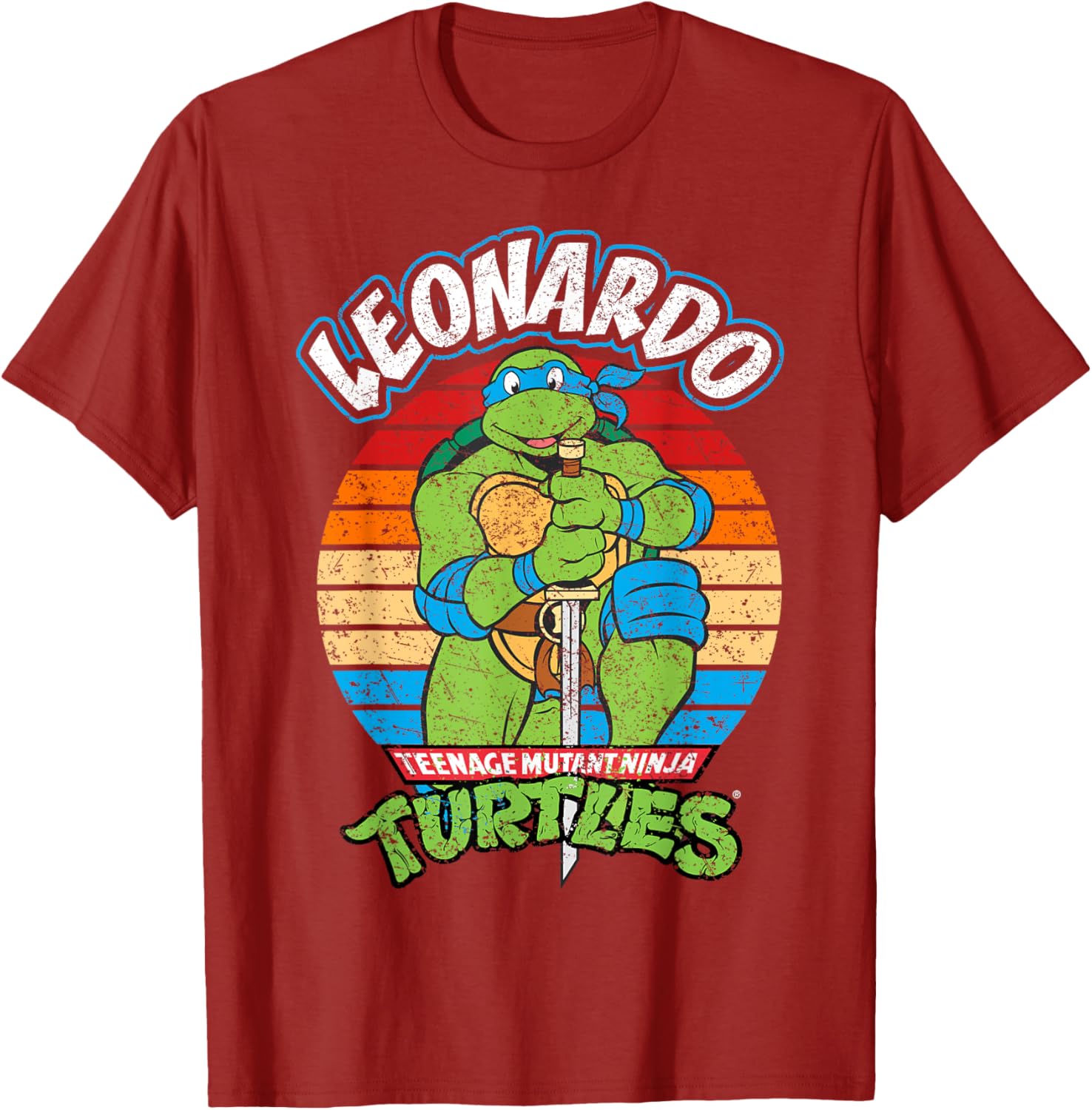 Teenage Mutant Ninja Turtles Leonardo Action T-Shirt for Fans - 9