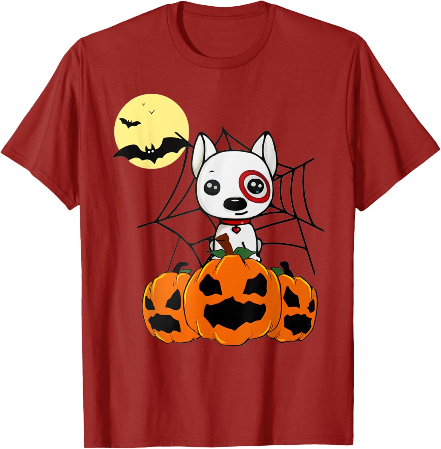 Halloween Bullseye Target Team Member Sticker T-Shirt for Fun Festivities - 7