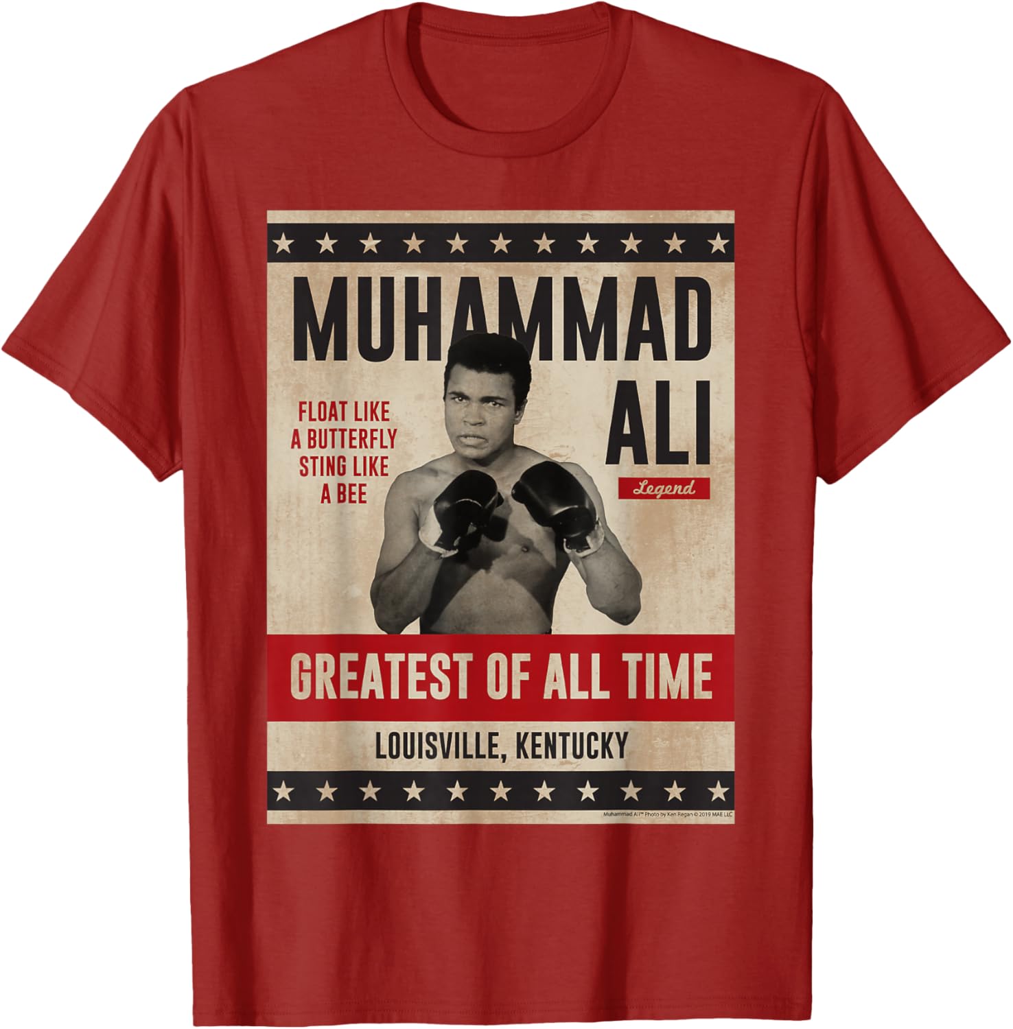Muhammad Ali Poster T-Shirt for Fans - Stylish Graphic Tee - 2