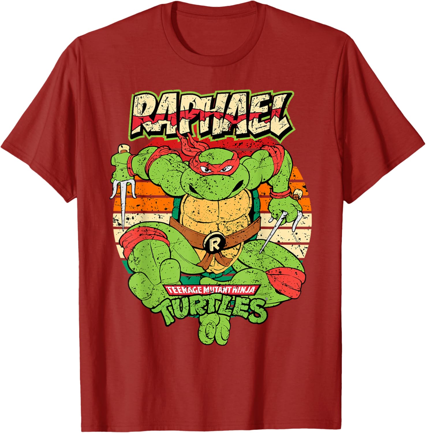 Raphael Action Sunset T-Shirt - Mademark x Teenage Mutant Ninja Turtles - 14