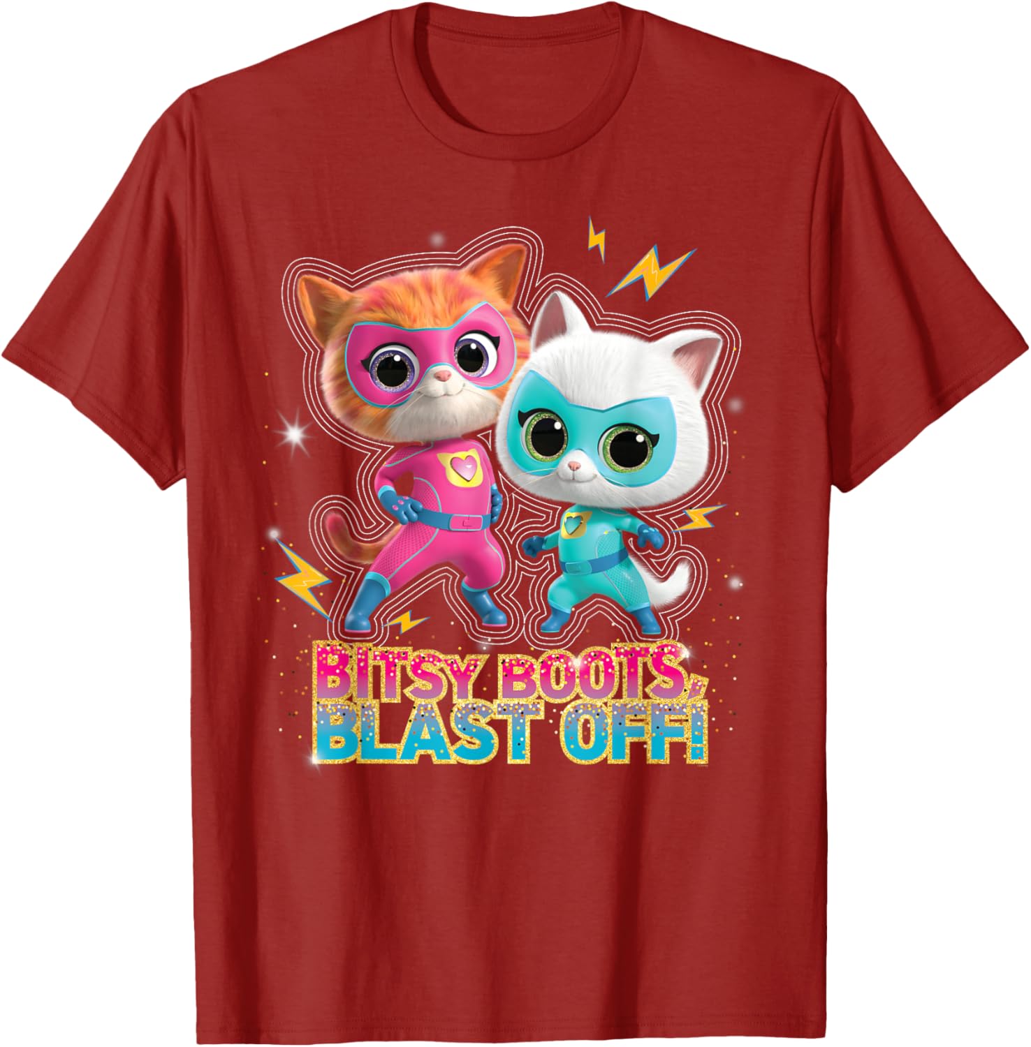 Disney Junior SuperKitties Ginny and Bitsy Blast Off T-Shirt for Kids - 7