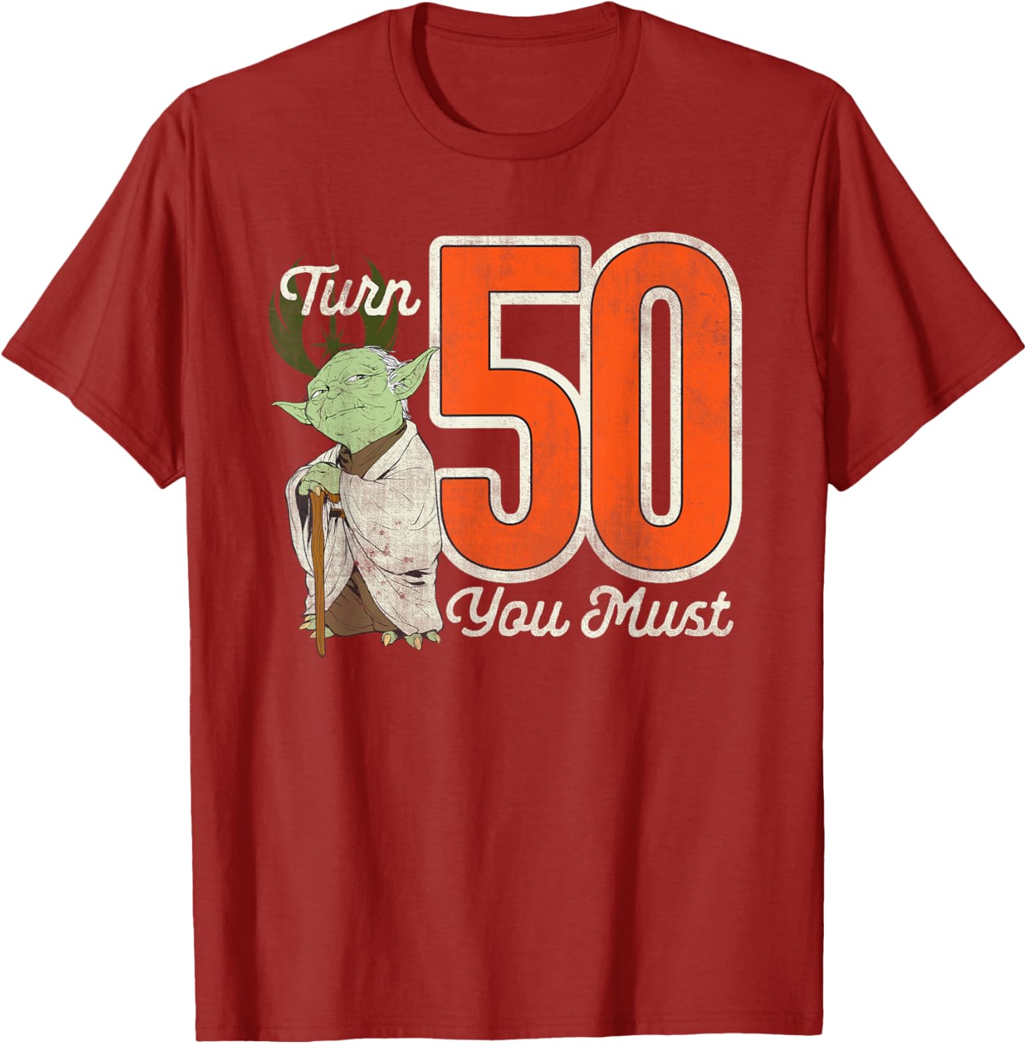 Star Wars Yoda 50th Birthday T-Shirt for Fans of All Ages - 9