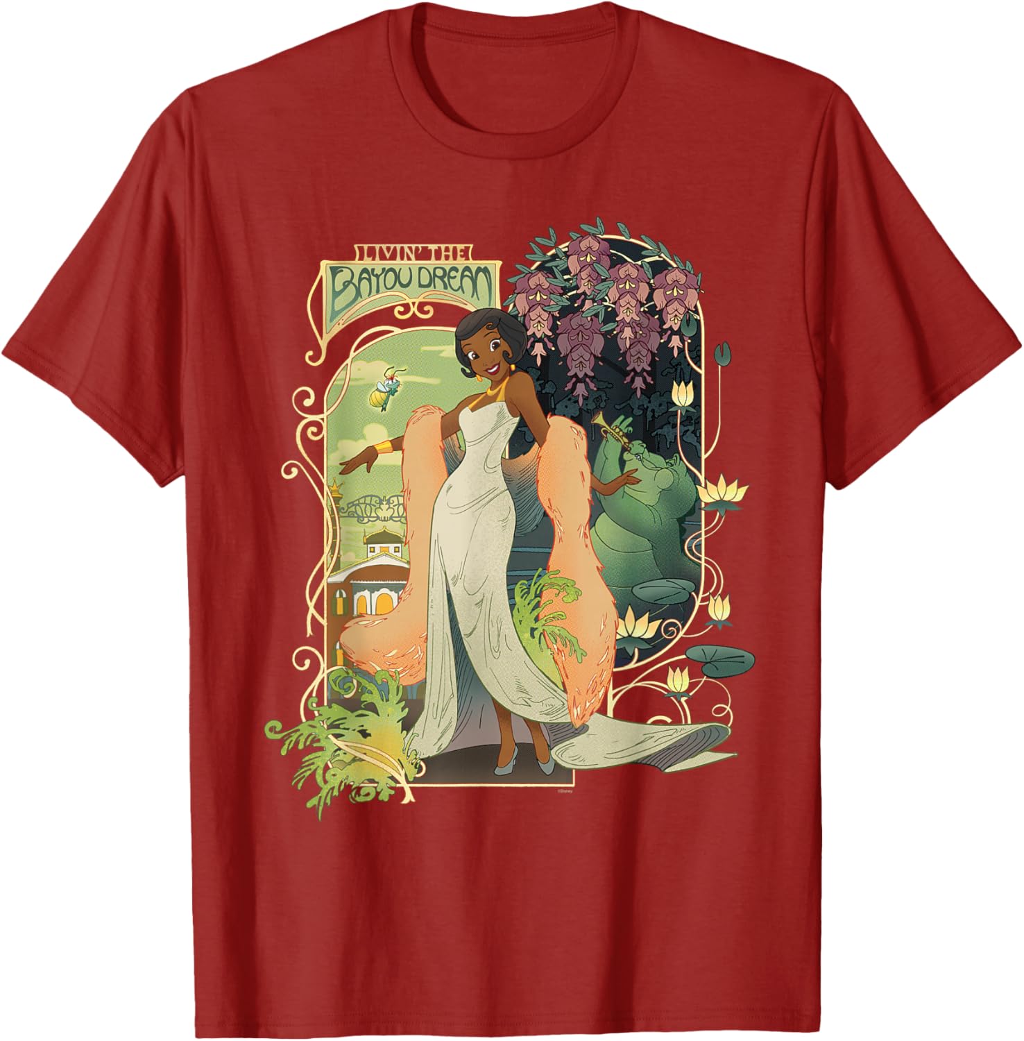 Disney Princess Tiana Livin' the Bayou Dream T-Shirt for Kids and Adults - 21