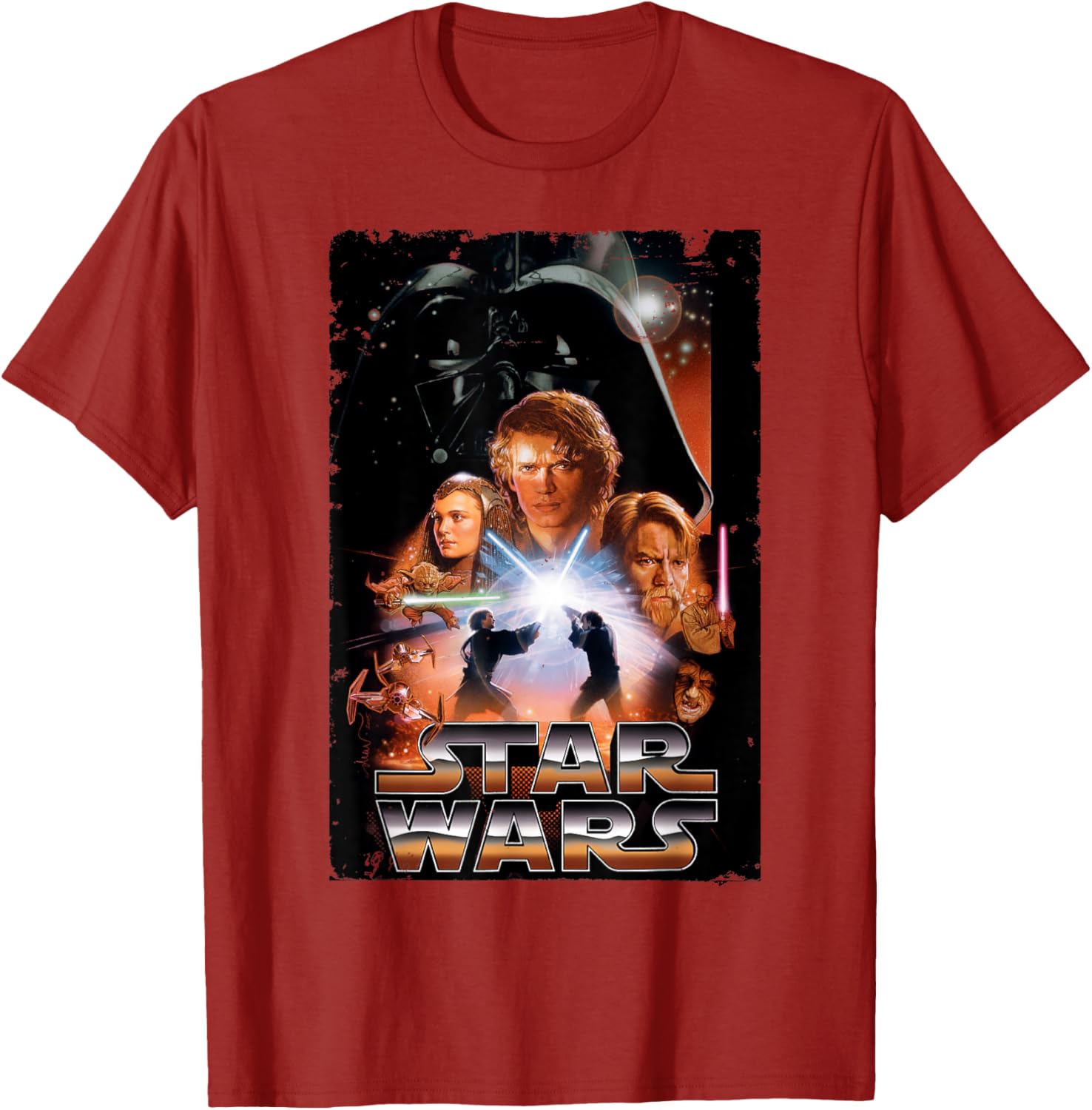 Vintage Star Wars Revenge of the Sith T-Shirt for Disney Fans - 10