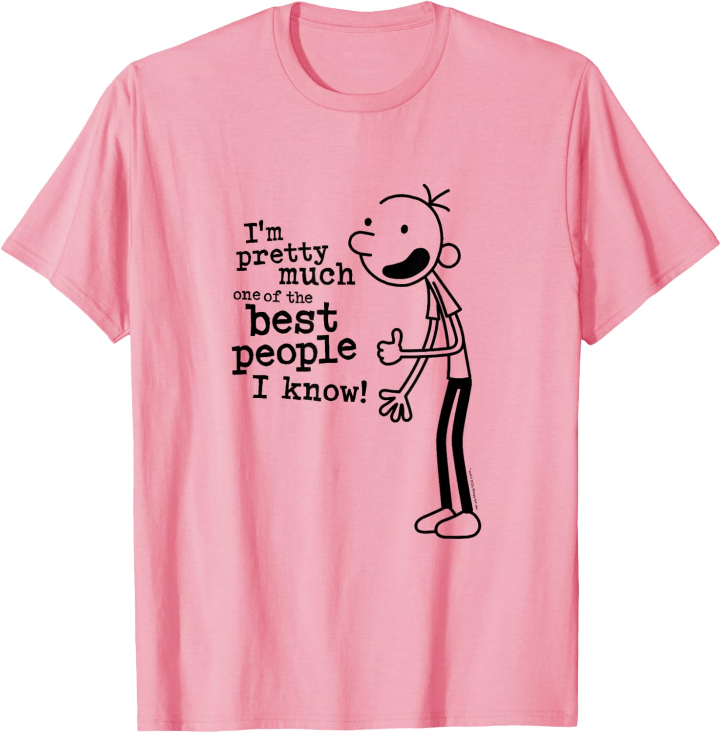 Diary of a Wimpy Kid I'm The Best People I Know T-Shirt for Kids - 1
