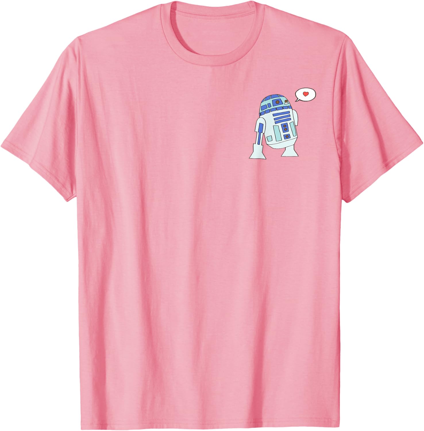 Fun R2-D2 Valentine's Day T-Shirt for Star Wars Fans - Amazon Essentials - 3