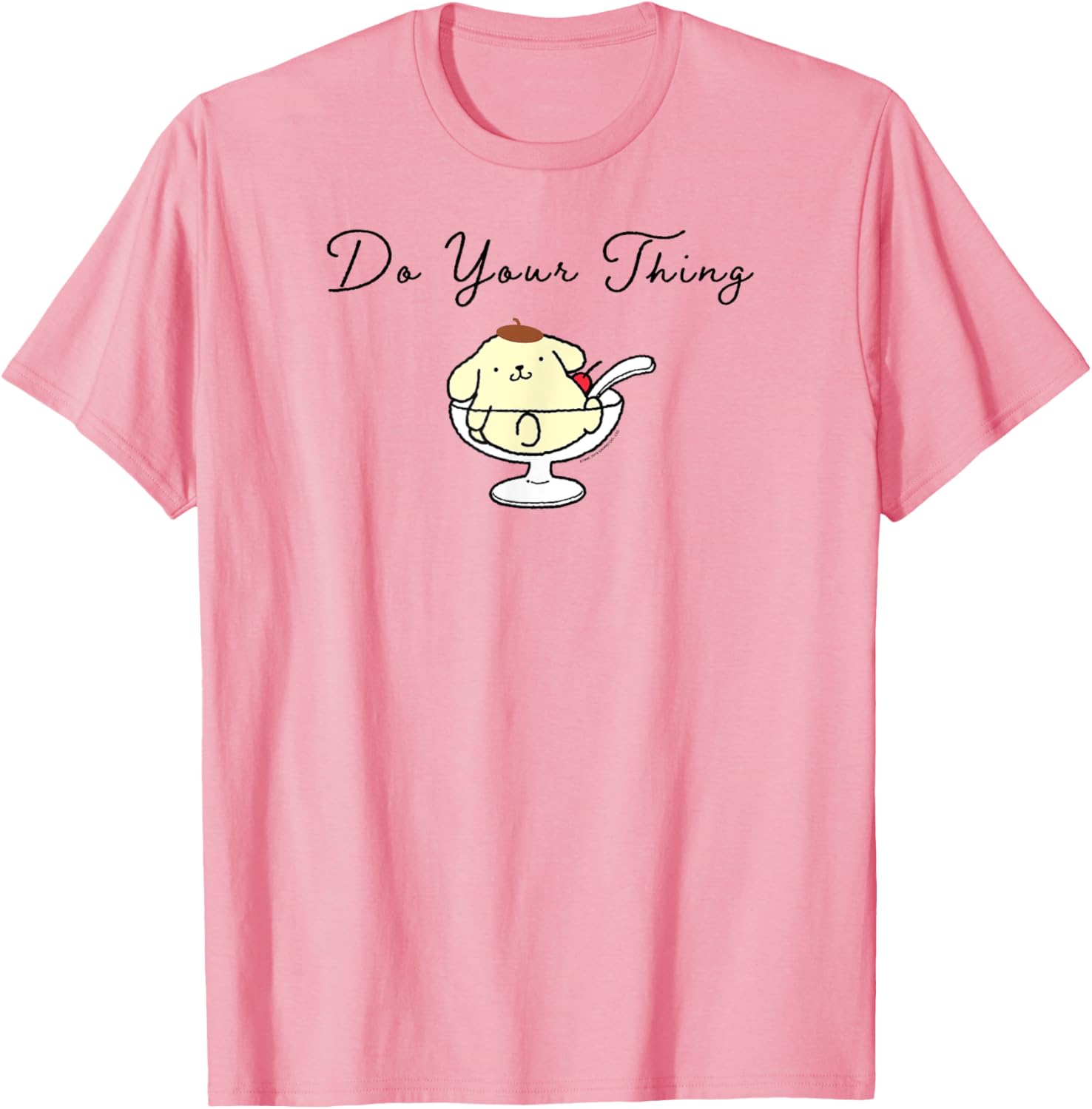 Pompompurin Do Your Thing T-Shirt Cute Character Apparel for Fans - 4
