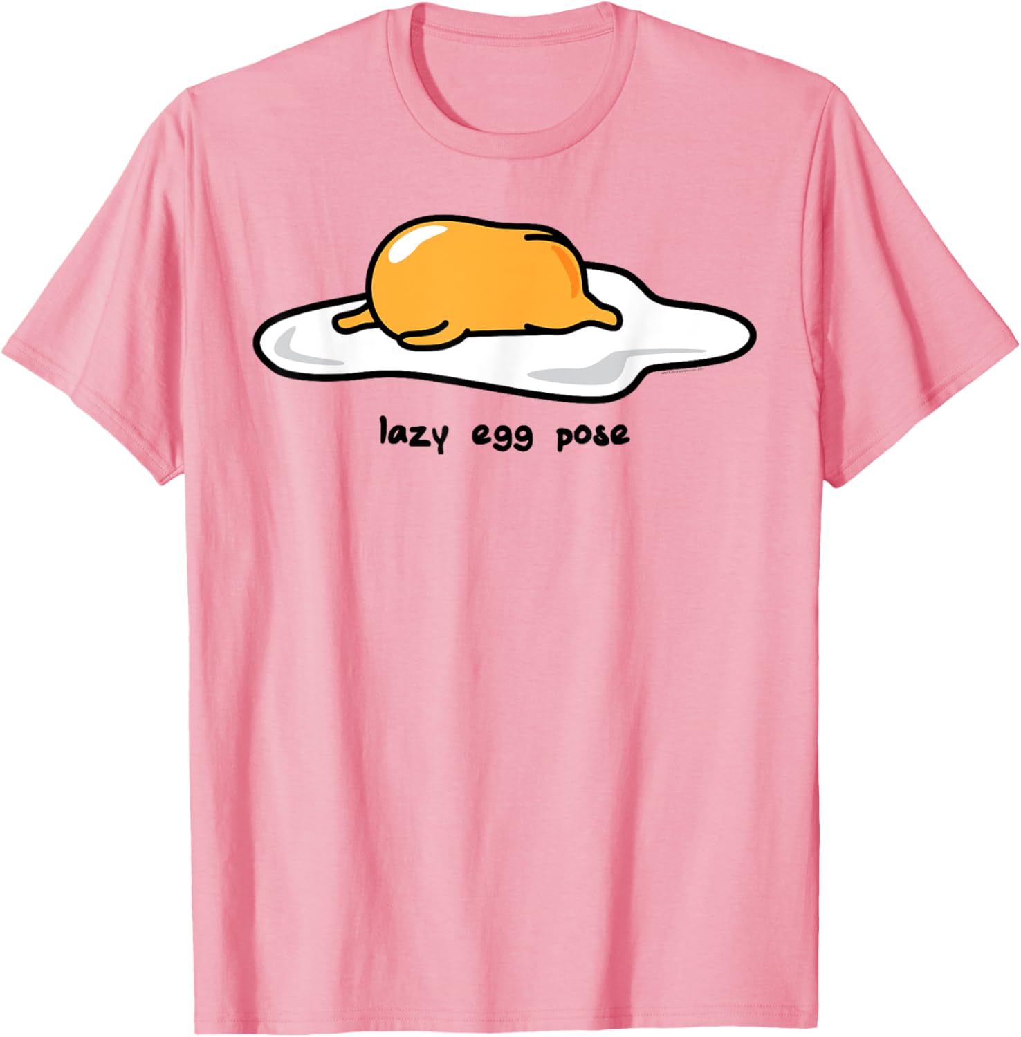 Gudetama Lazy Egg Yoga Pose T-Shirt for Fun and Comfort Lovers - 6
