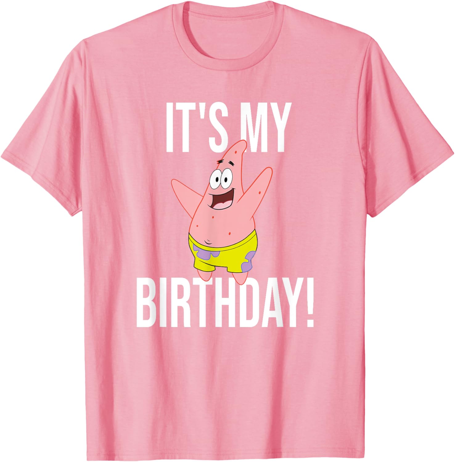 Mademark Birthday T-Shirt Featuring Patrick Star from SpongeBob SquarePants - 15